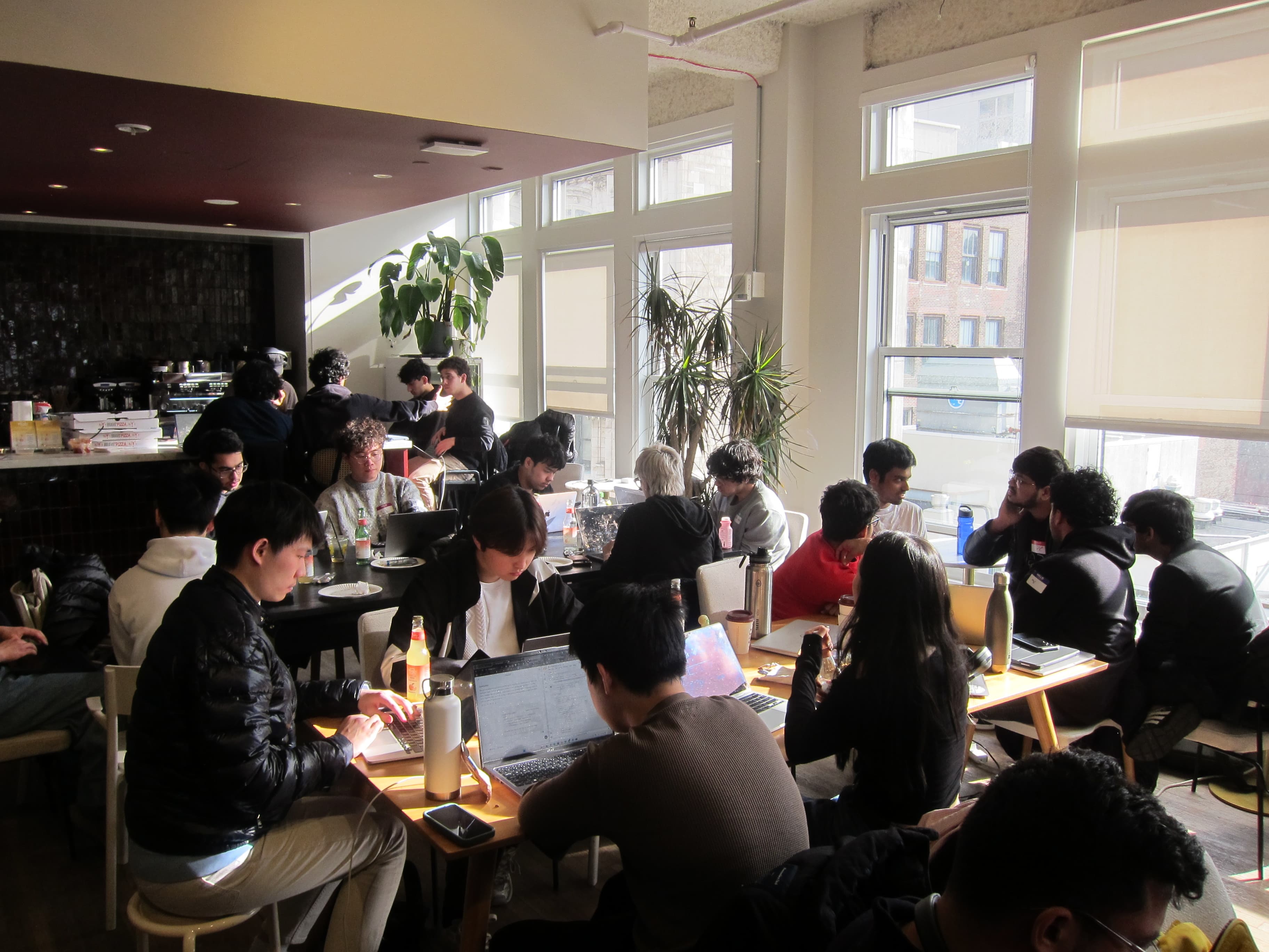 A photo taken at ZFellows Q&A